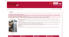 Desktop Screenshot of fryup.net